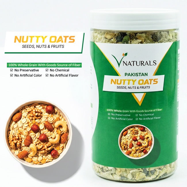 Nutty Oats - All in One Crunchy Bites of Fruits and Nuts & Power in Every Spoon